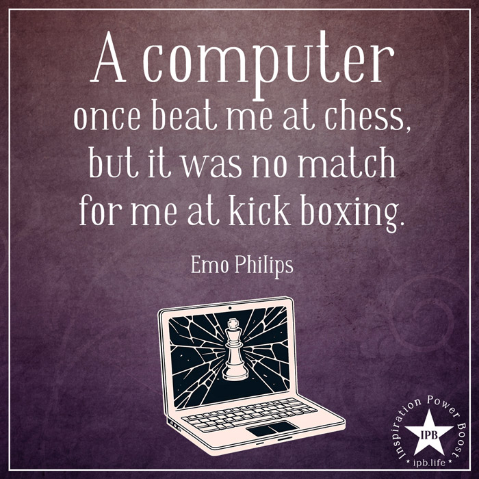 A Computer Once Beat Me At Chess