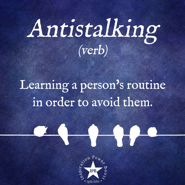 Antistalking