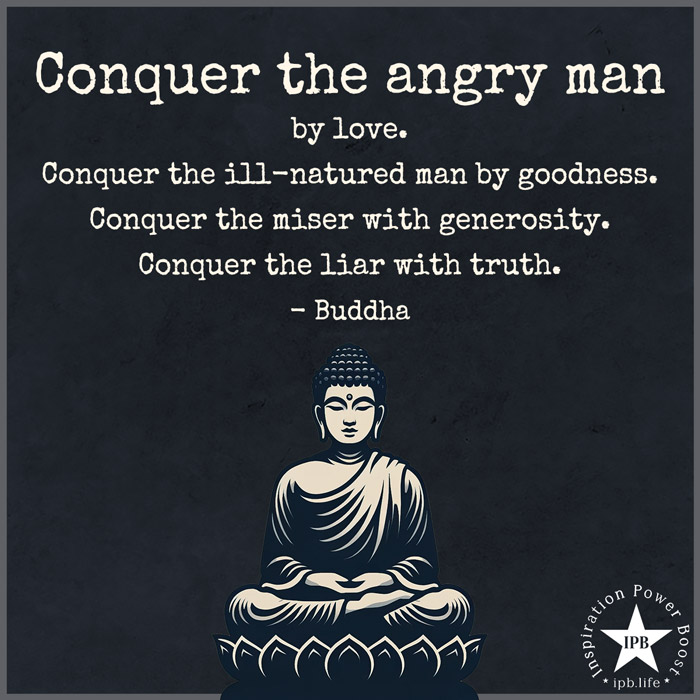 Conquer The Angry Man By Love