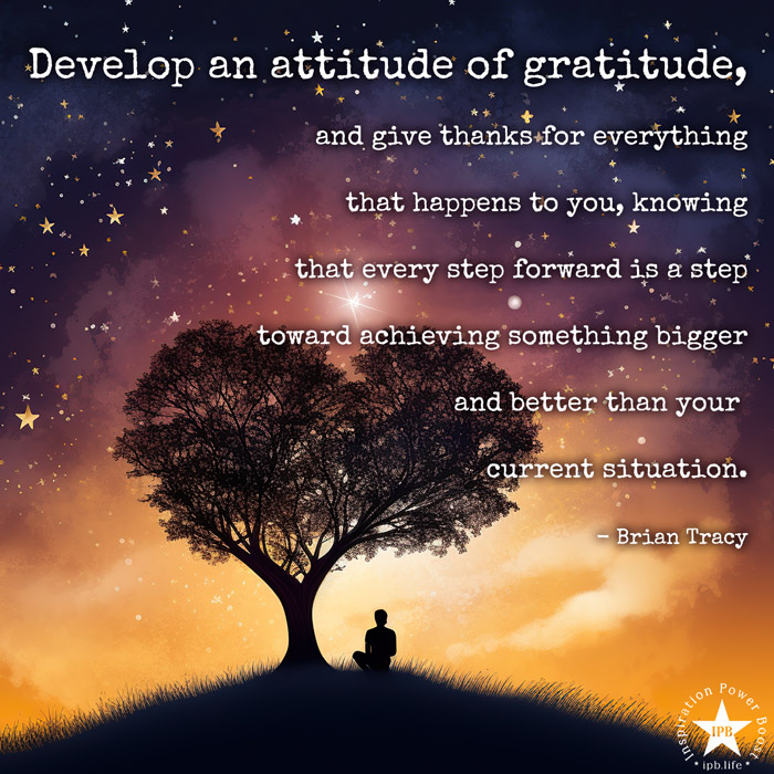 Develop An Attitude Of Gratitude