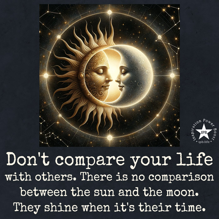 Don't Compare Your Life To Others 