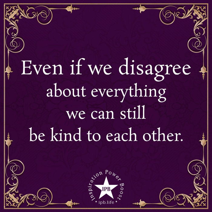 Even If We Disagree About Everything