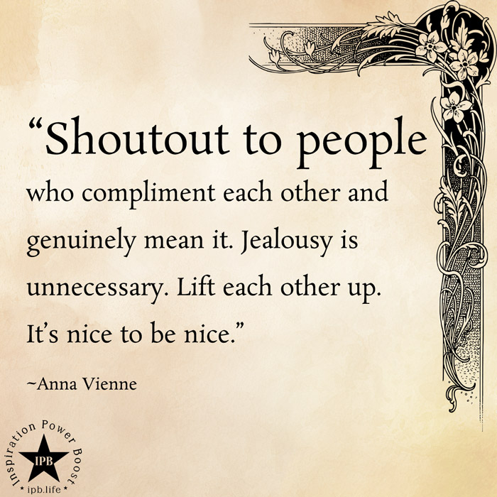 Shoutout To People Who Compliment Each Other