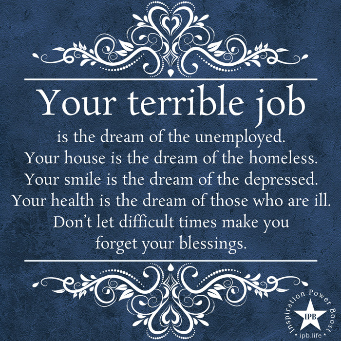 Your Terrible Job