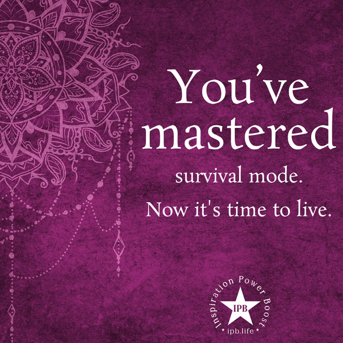 You've Mastered Survival Mode